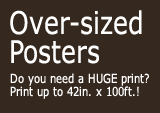 Over-sized Posters